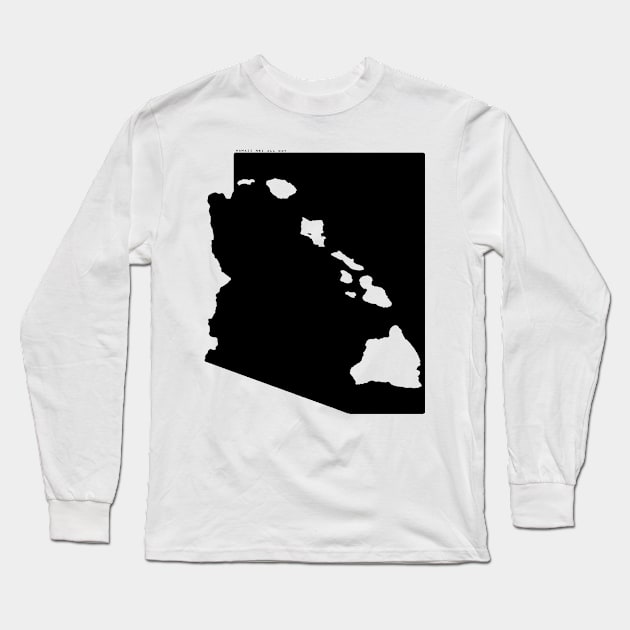 Arizona and Hawai'i Roots by Hawaii Nei All Day Long Sleeve T-Shirt by hawaiineiallday